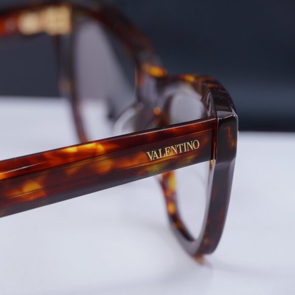 Valentino V-TALE VLX-140B Cat Eye Eyeglasses - Havana 53mm - Picture 9 of 9